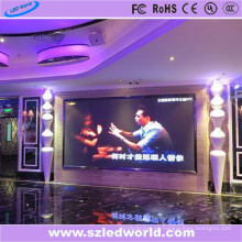 Panel de pared video a todo color interior de P5 LED para hacer publicidad